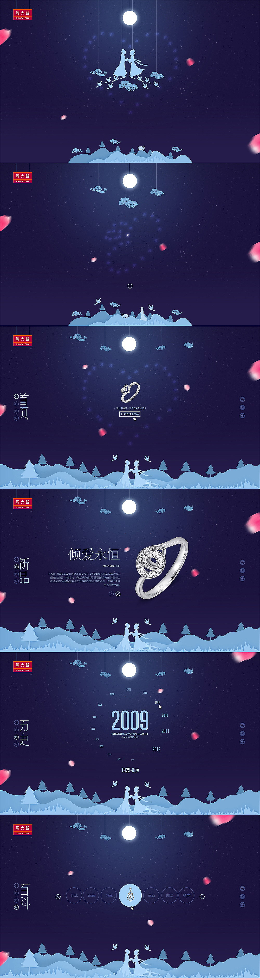 大福珠宝-七夕送TA上鹊桥（图ZMTExMzQxMjg=） - 运营设计 - 站酷设计师rainyjames原创素材 - 站酷ZCOOL