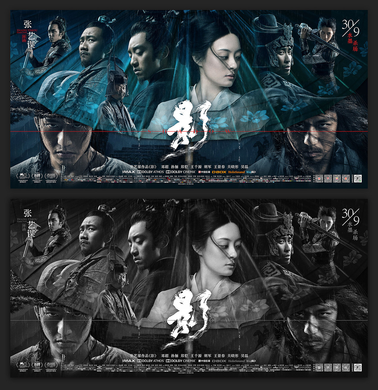 张艺谋电影作品《影》终极海报（图ZMTI4NTc5MTky） - 海报 - 站酷设计师佳阳Salim原创素材 - 站酷ZCOOL