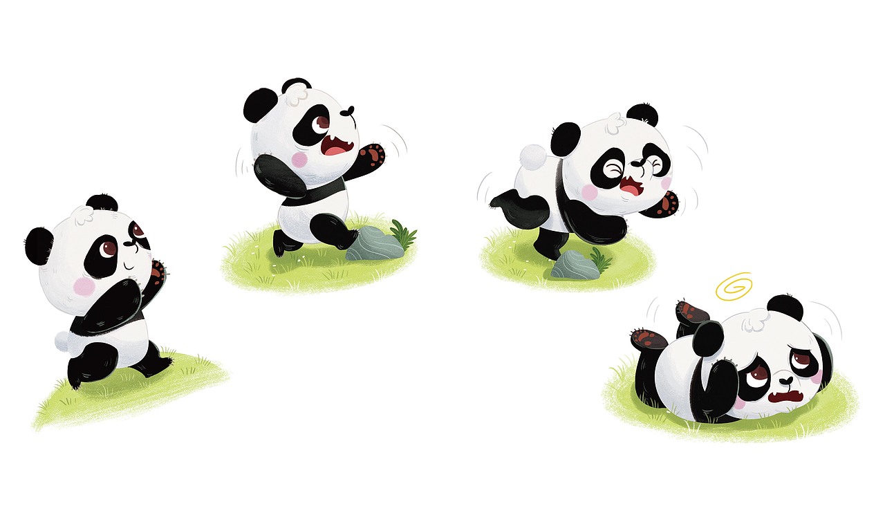 绘本 《我不想再吃竹子了》（图ZMjc1MzAxOTY0） - 绘本 - 站酷设计师奔跑的马丁原创素材 - 站酷ZCOOL