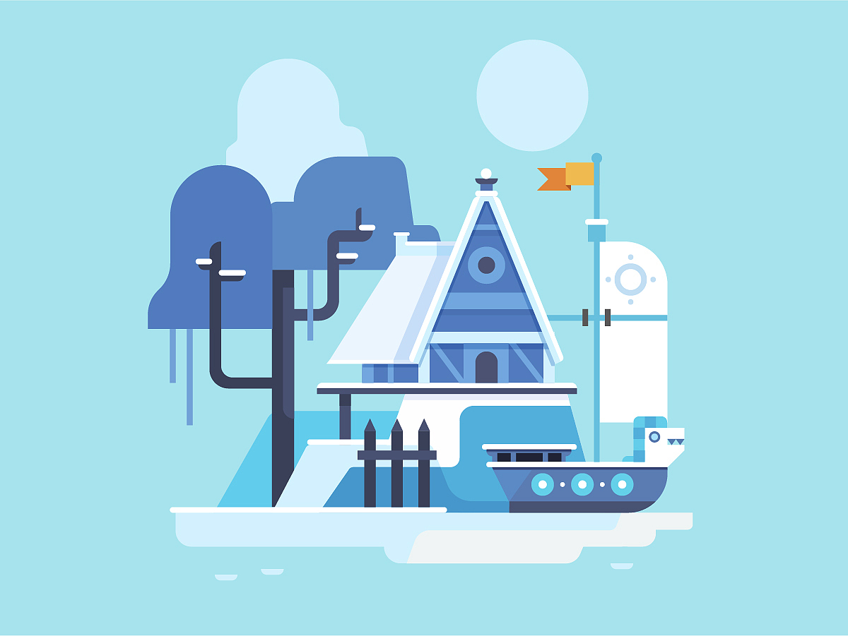 Dan Gartman扁平插临摹