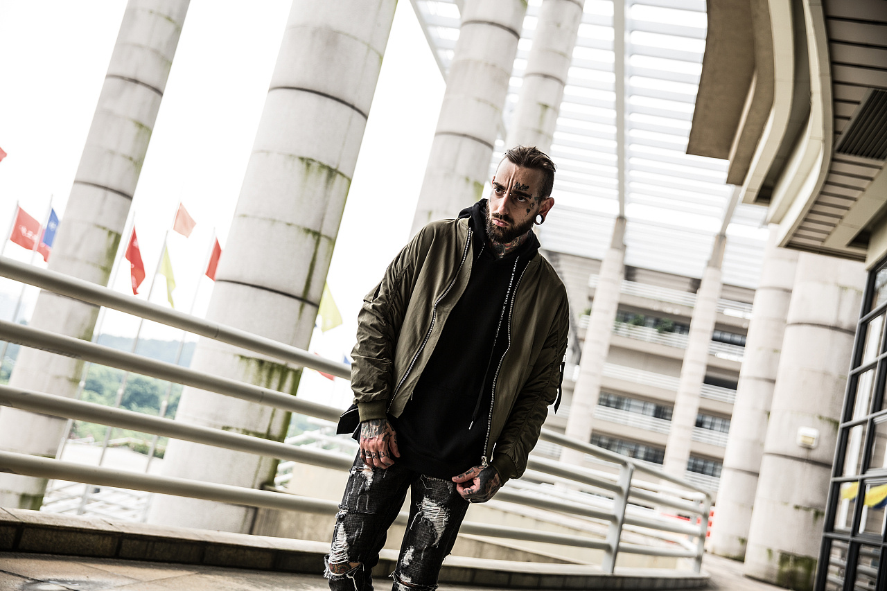 服装拍摄——工业风