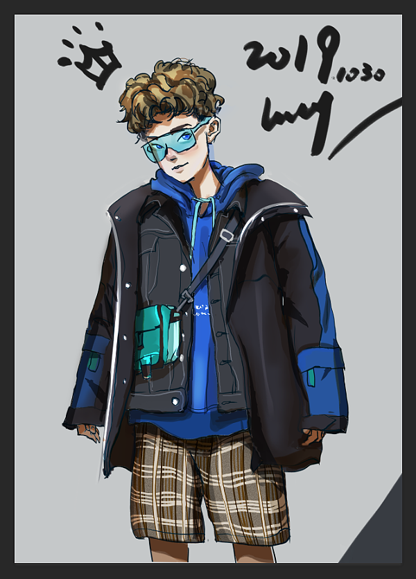 头顶萝卜缨子干白菜（图ZMTgyNjU3NTQ0） - 新锐潮流插画 - 站酷设计师秋豆麻袋LLY原创素材 - 站酷ZCOOL