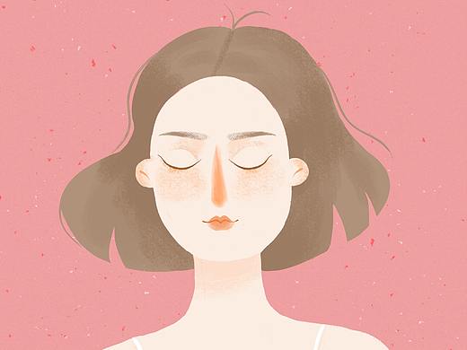 人物头像上半身插画