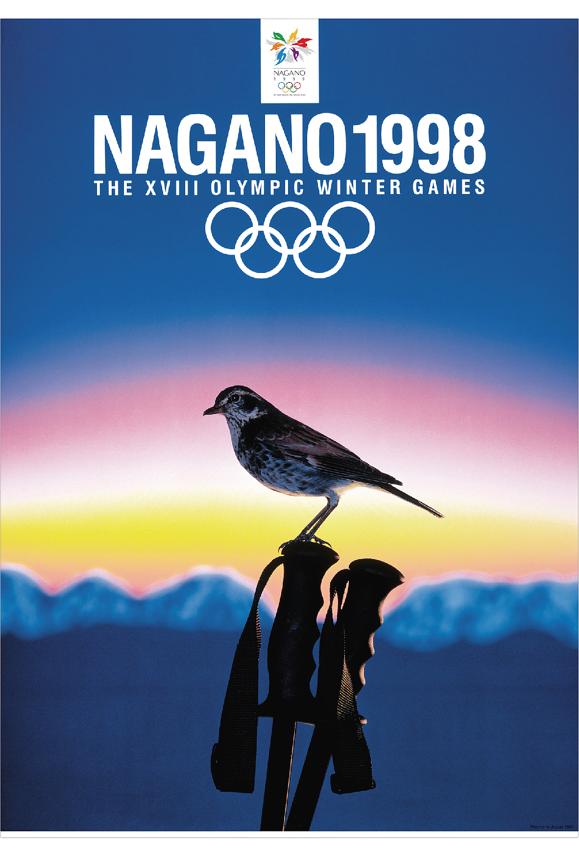 历届冬季奥运会海报吉祥物明信片
