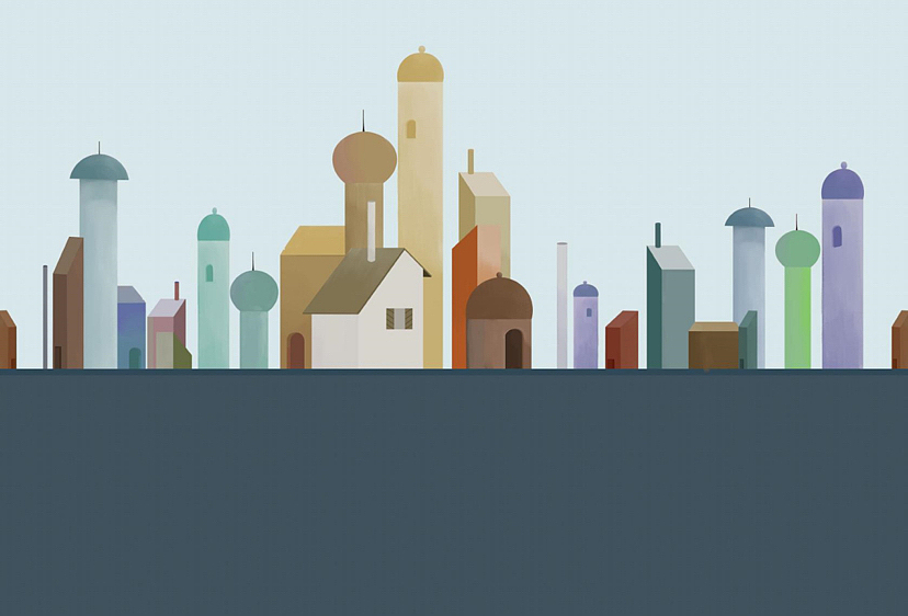 数码墙绘肌理画