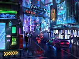 时尚潮流赛博朋克风