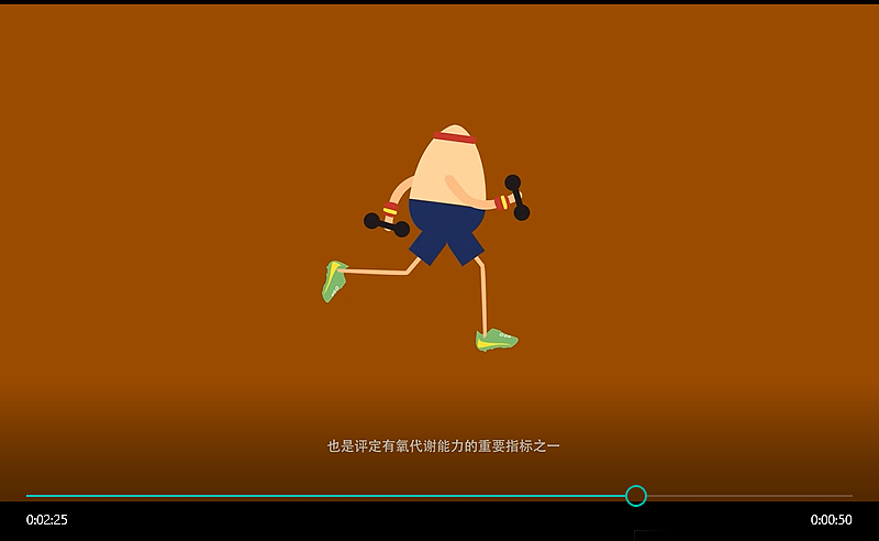 跑步科普主题ae动画