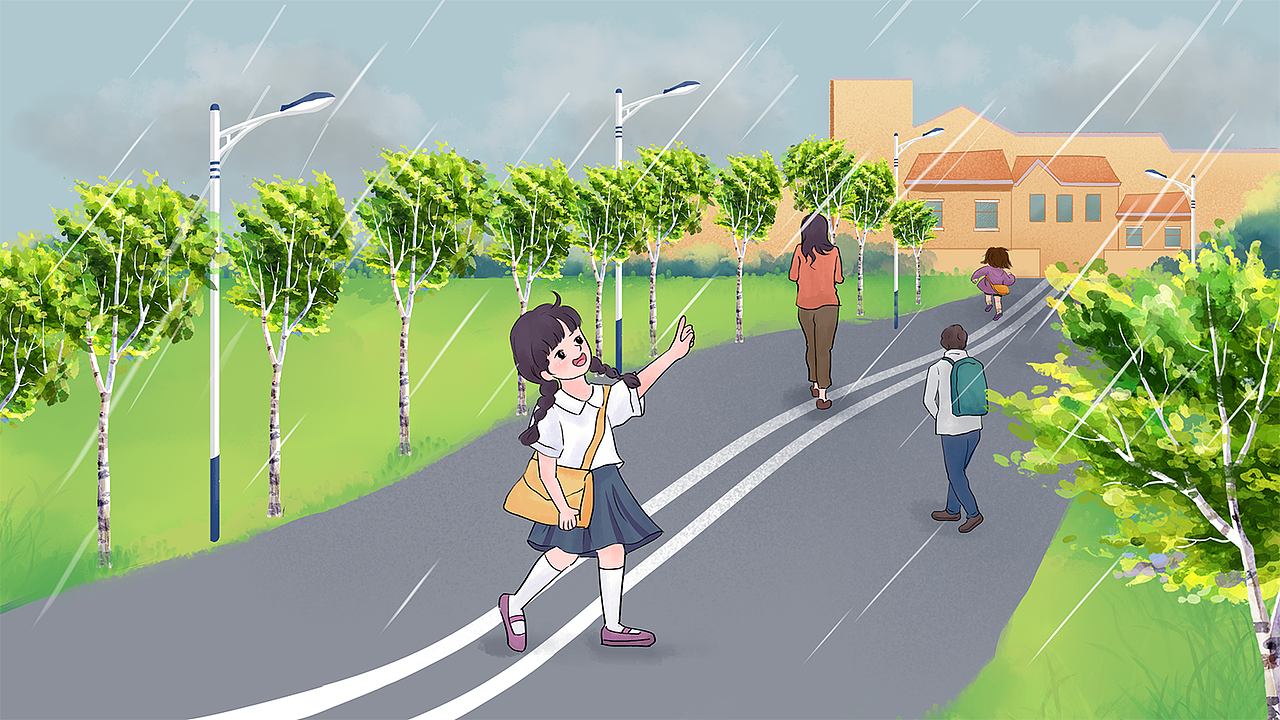 儿童插画·小学课文配图（图ZMjY4OTI3MDEy） - 儿童插画 - 站酷设计师suzyhai原创素材 - 站酷ZCOOL
