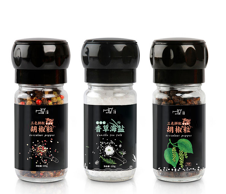 胡椒海盐标贴设计（图ZMjg4OTAxNDk2） - 包装 - 站酷设计师夢非jie原创素材 - 站酷ZCOOL
