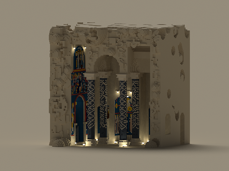 可以去我sketchfab上下载源文件