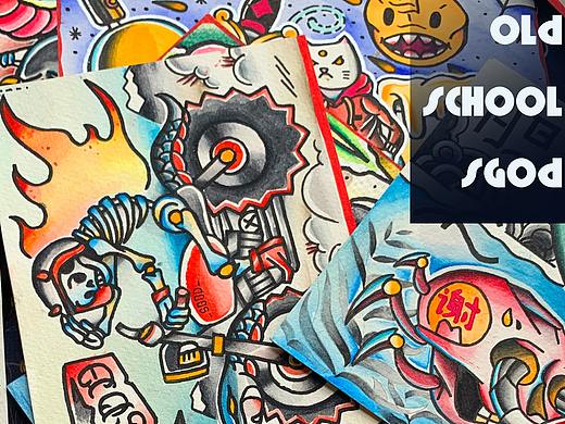 2019上半年老学校画画作业