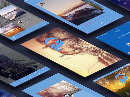 音乐类APP（个人主页-ZMjUwMzkxMjg=） - APP界面 - 站酷设计师大狗子我们走原创素材 - 站酷ZCOOL