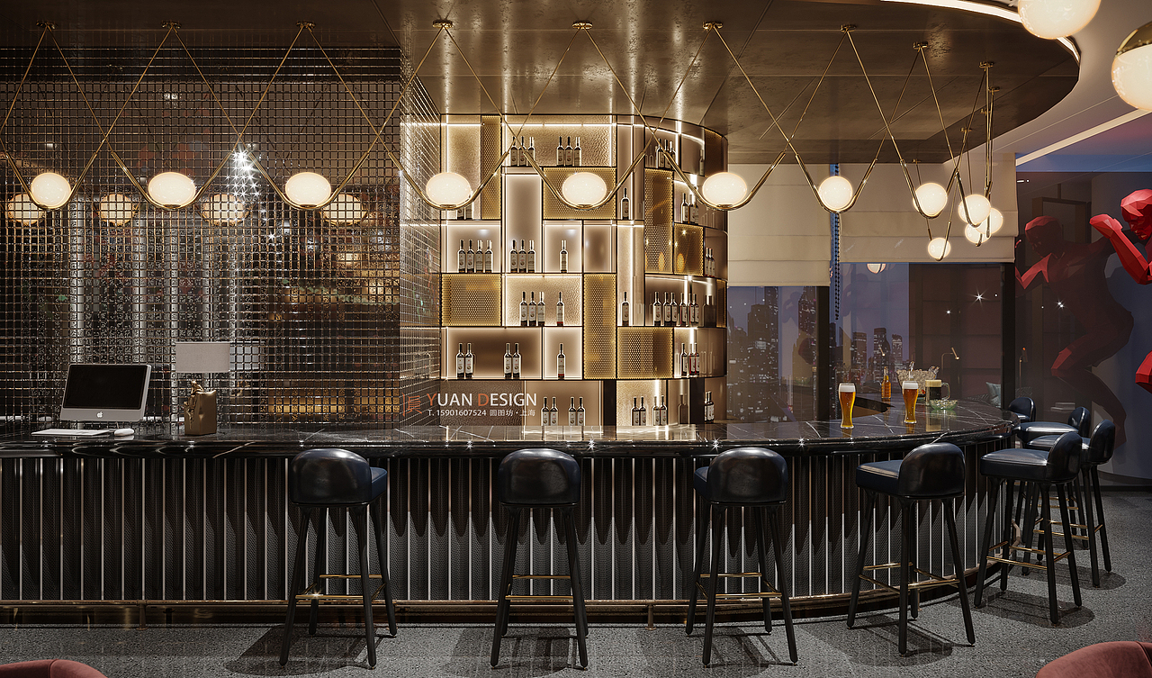 暗·酒店设计（图ZMjA0NDMzNTky） - 家装设计 - 站酷设计师五月sh原创素材 - 站酷ZCOOL
