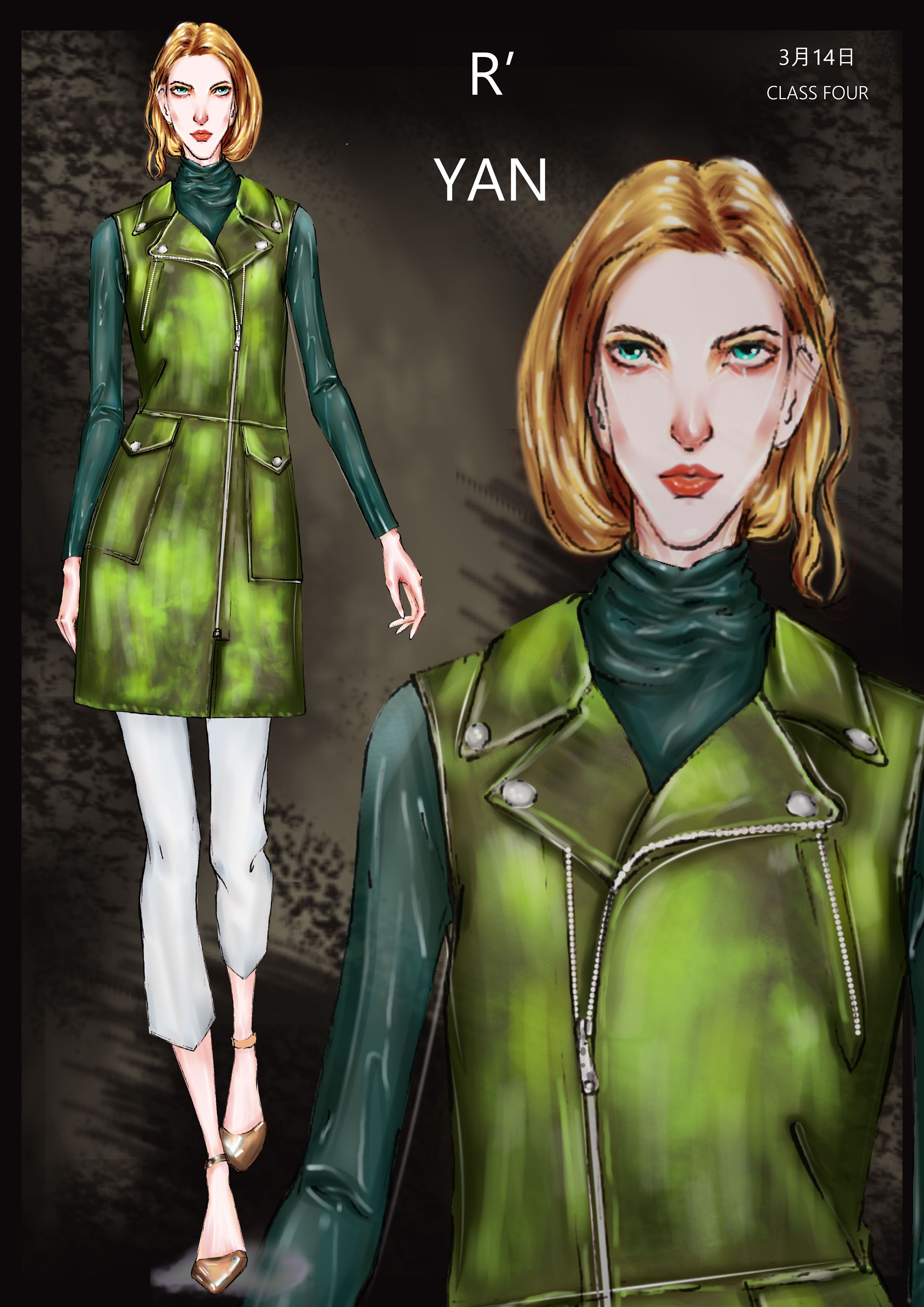 服装#效果图|服装|休闲/流行服饰|ryan妍 - 原创作品 - 站酷 (zcool)