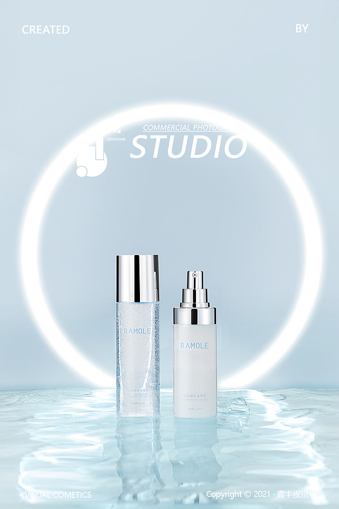 美妆拍摄『精粹修护水乳(下)』×青丰摄影（图ZMjU1MzA3NDIw） - 产品摄影 - 站酷设计师摄影师青丰原创素材 - 站酷ZCOOL