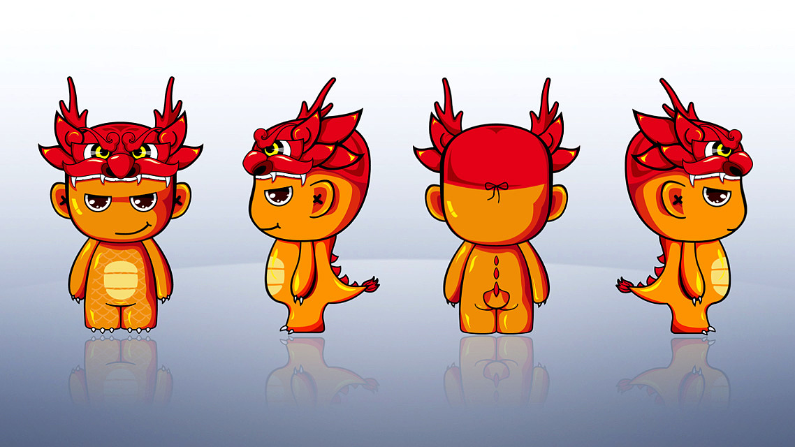 两款潮流公仔设计