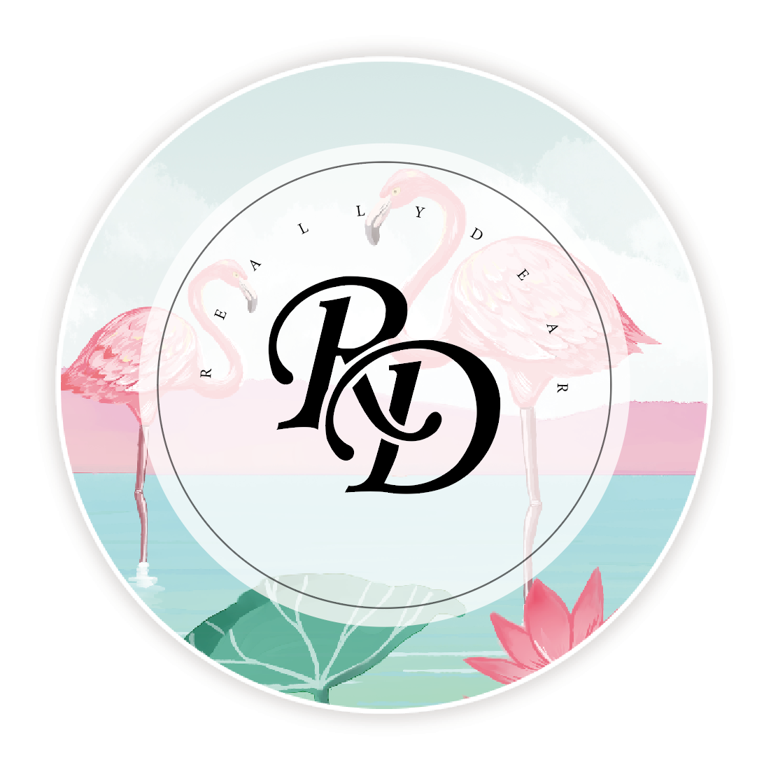 really dear rd logo设计 网红包装logo设计