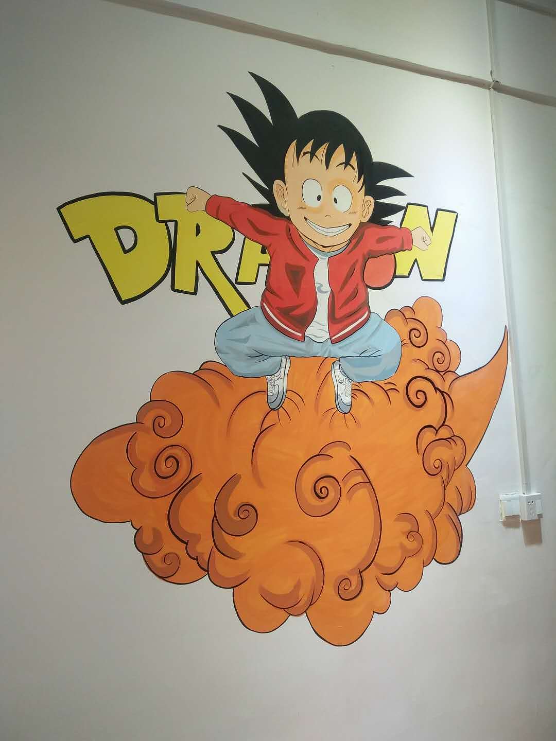 亳州精品餐厅七龙珠墙绘