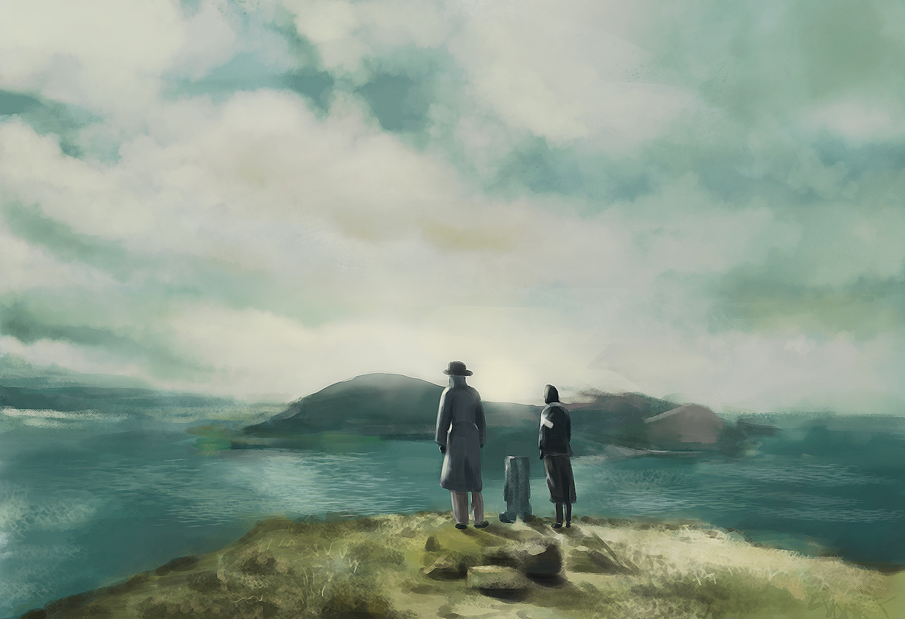 丹麦女孩 艾瓦勒沼泽 速涂（图ZMjUwODIzNzg0） - 创作习作 - 站酷设计师Yiwa_原创素材 - 站酷ZCOOL