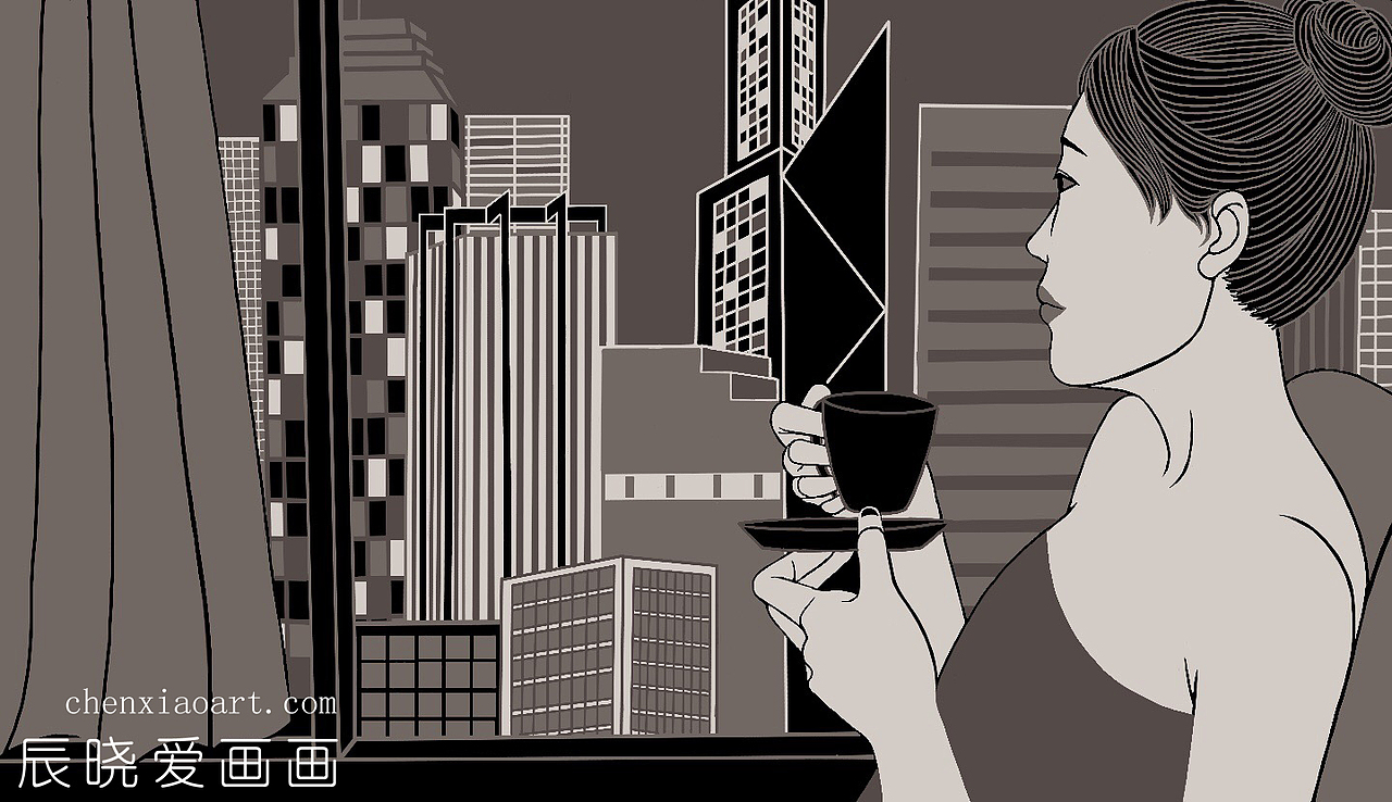 辰晓爱画画 原创作品（图ZNzY3NjExMTY=） - 新锐潮流插画 - 站酷设计师辰晓原创素材 - 站酷ZCOOL
