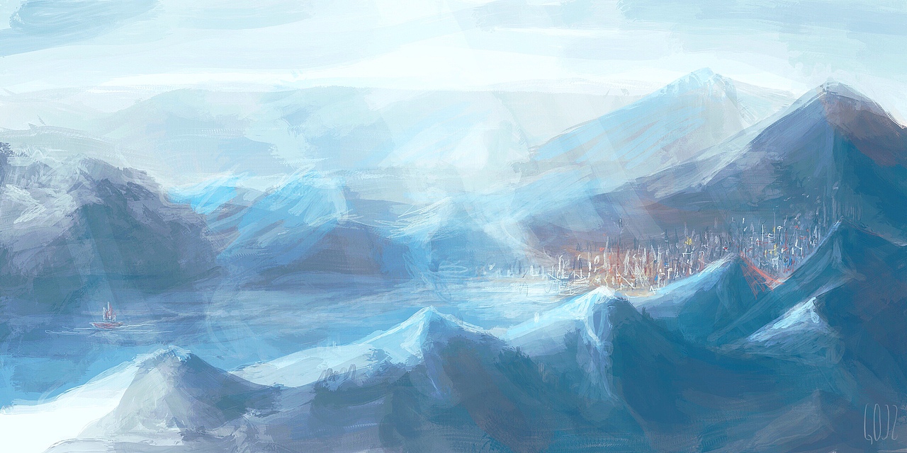 一些风景（图ZMTg2NzYzNDQ0） - 商业插画 - 站酷设计师钢琴节奏GQJZ原创素材 - 站酷ZCOOL