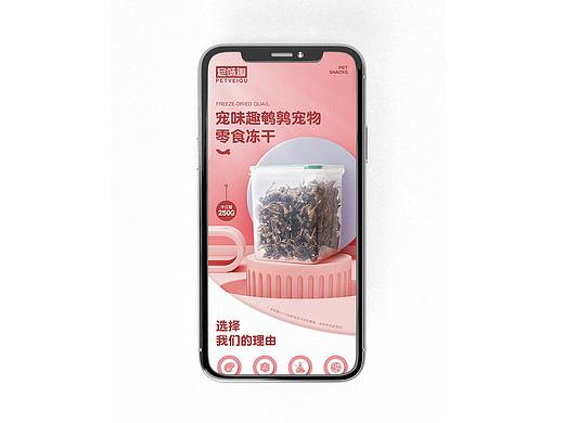 宠味趣 鹌鹑冻干宠物零食 详情页