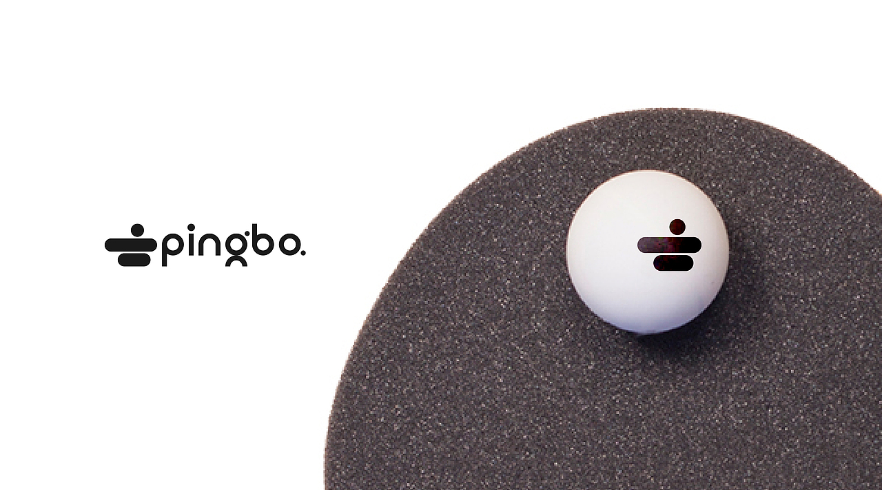 乒搏體育Pinbo品牌視覺識別系統標誌及包裝