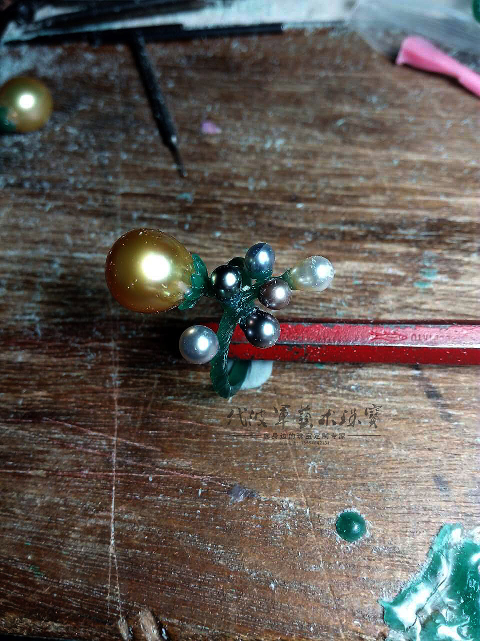 代波军艺术珠宝珍珠设计——《硕果累累》