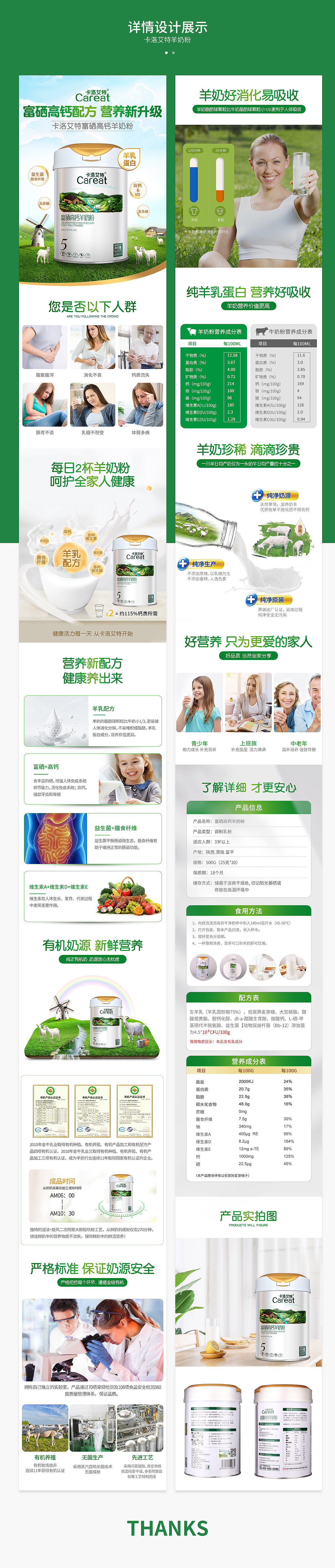 卡洛艾特羊奶粉详情合辑