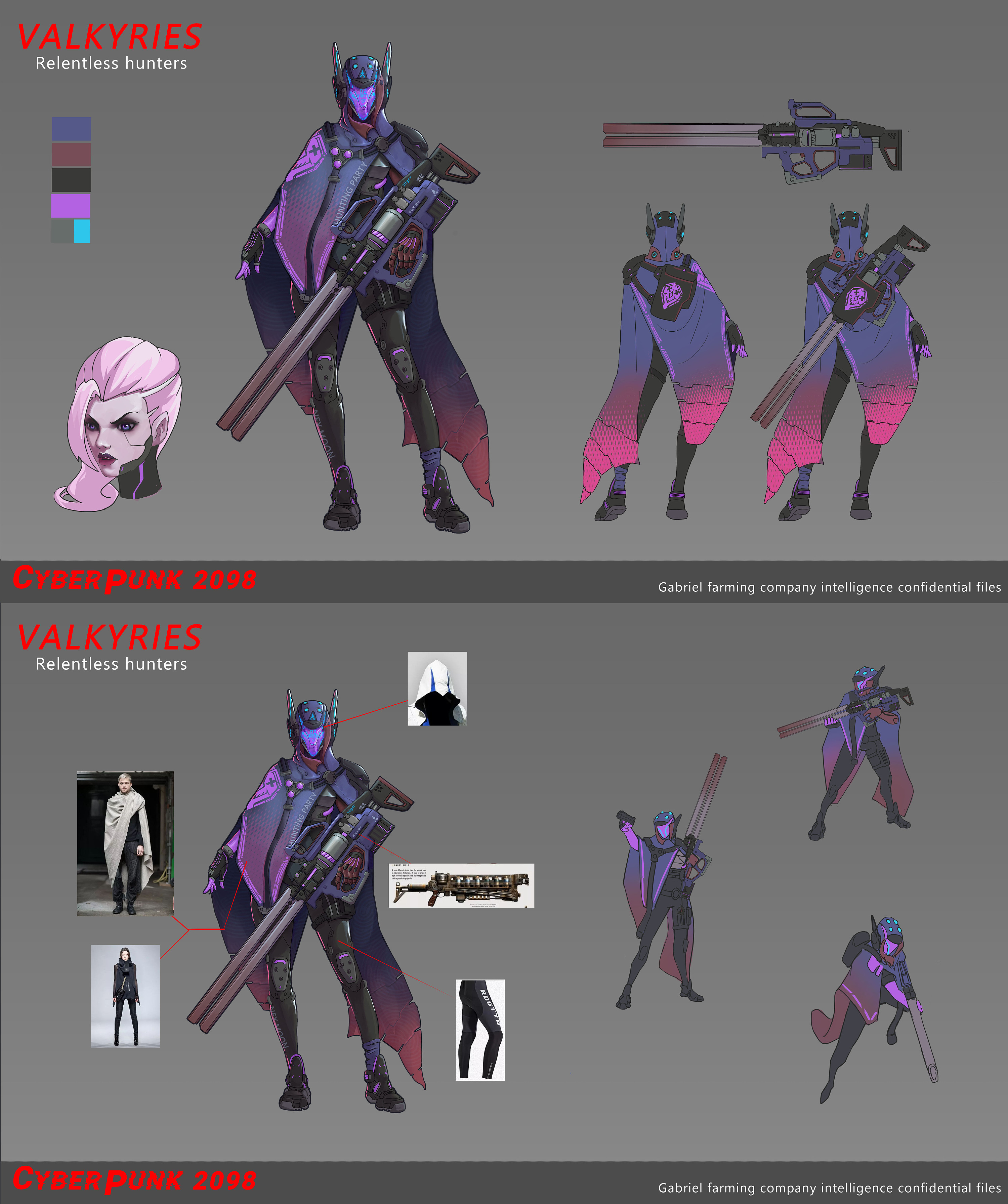 个人系列作品——赛博朋克2098|插画|游戏原画|千转度泽 - 原创作品