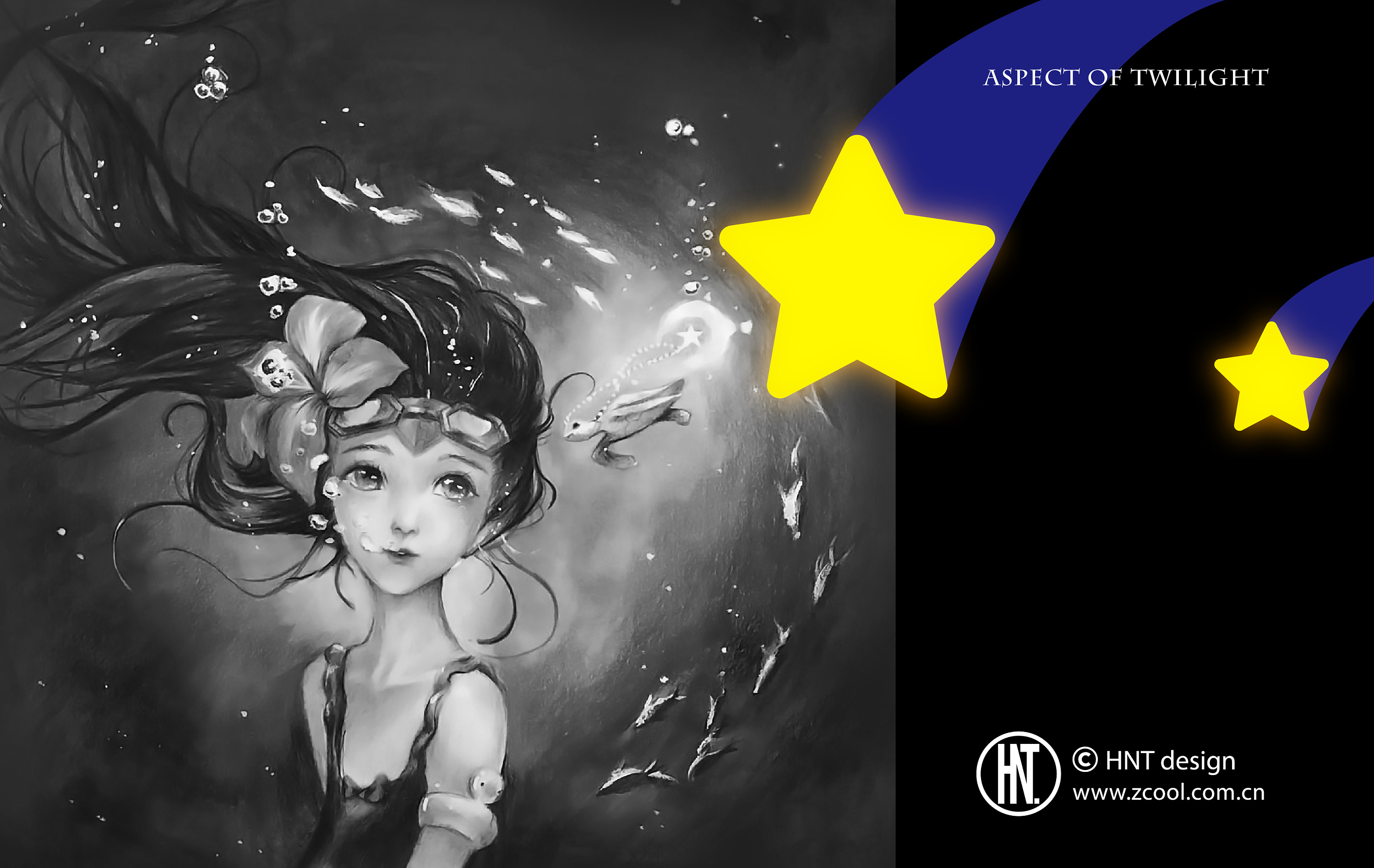 004暮光星灵-佐伊手绘