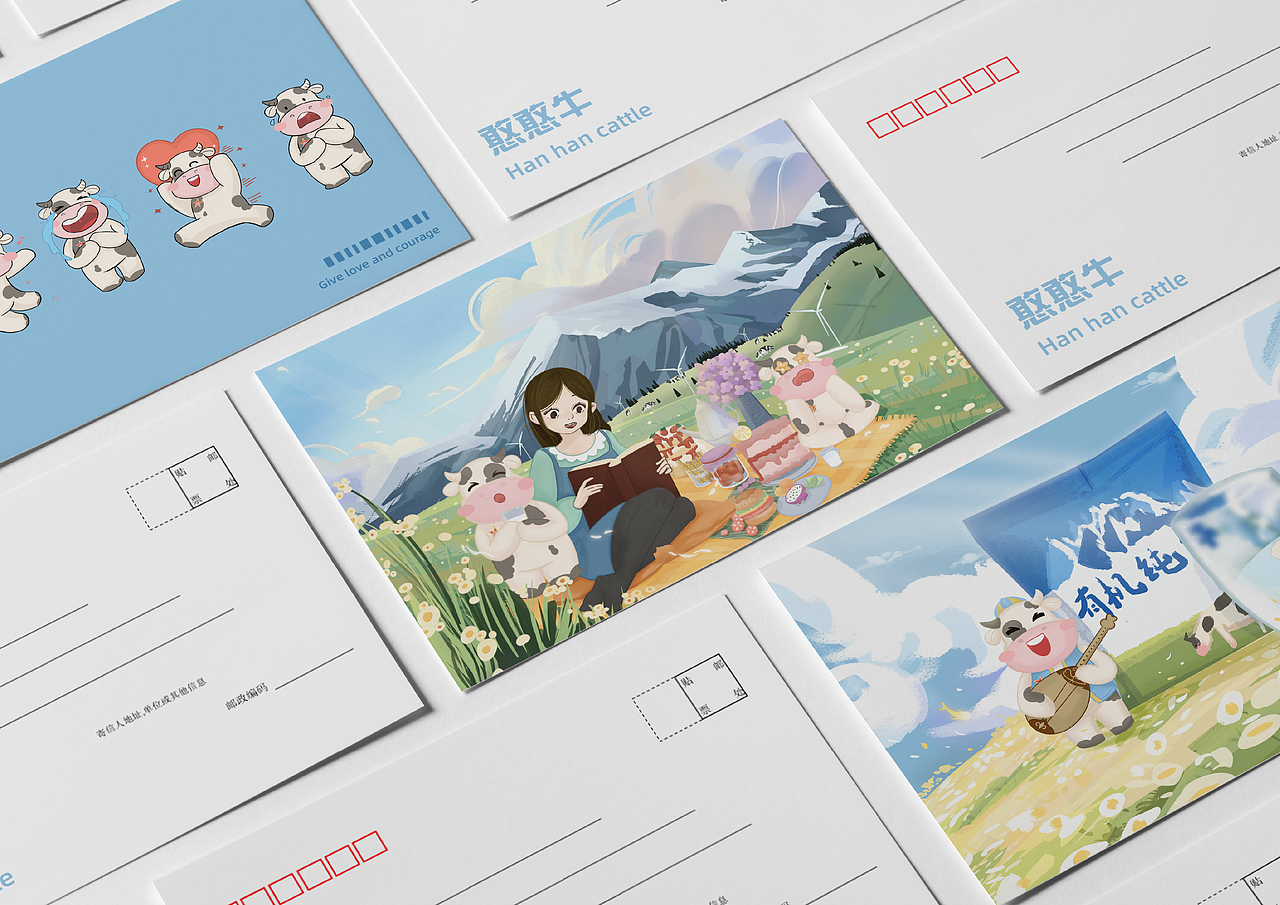 憨憨牛IP形象设计（图ZMjgzNTkyMzY0） - IP形象 - 站酷设计师招财进宝小白护院原创素材 - 站酷ZCOOL