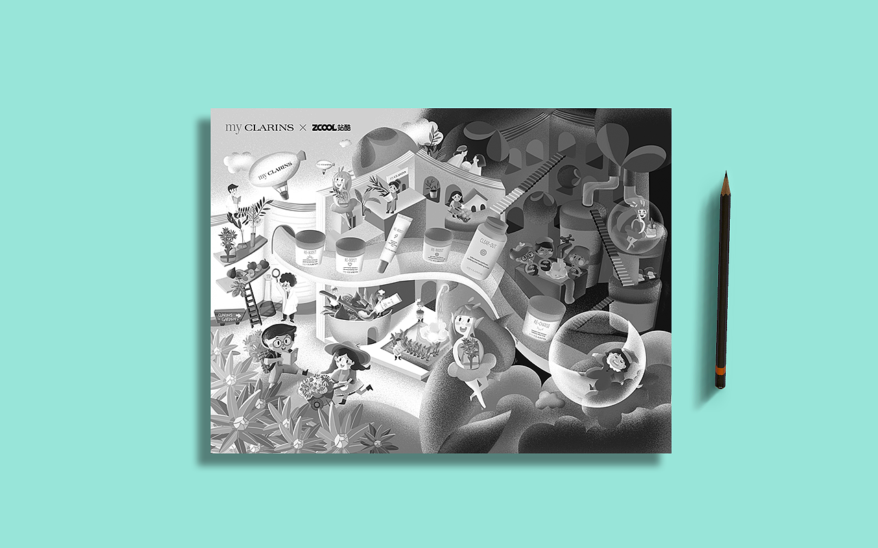 植萃新肌园（图ZMjk4NTE0NDA4） - 海报 - 站酷设计师杜晕晕原创素材 - 站酷ZCOOL