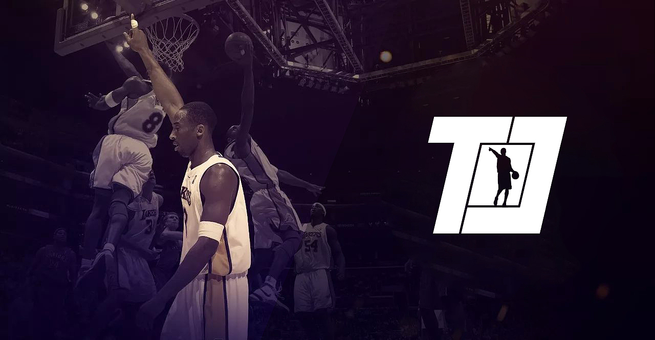 《致敬科比 此役必胜》主题,桃九篮球联盟logo设计