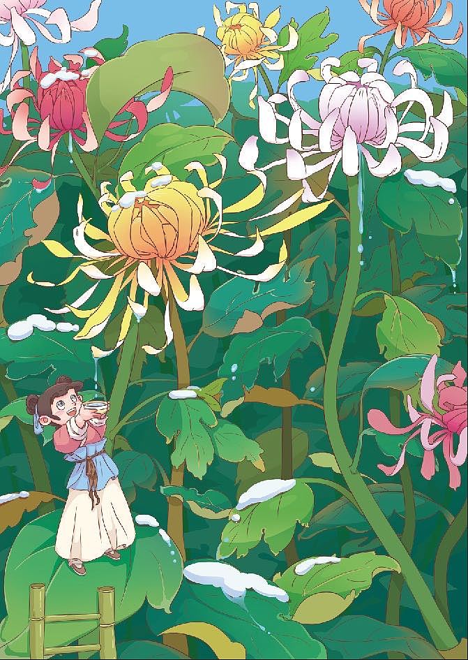 儿童古代寓言故事配图