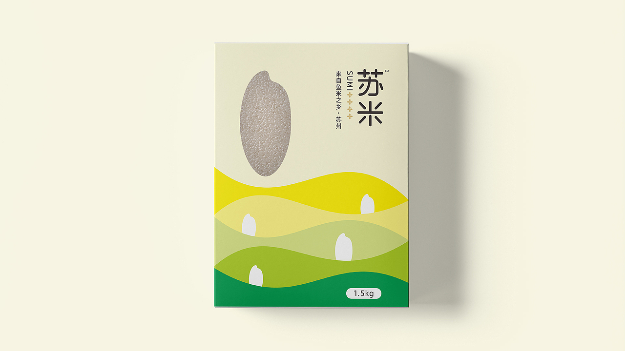 苏米-大米包装设计