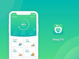 Food Tracker App UI Design