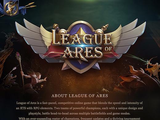 欧美游戏UI-LEAGUE OF ARES