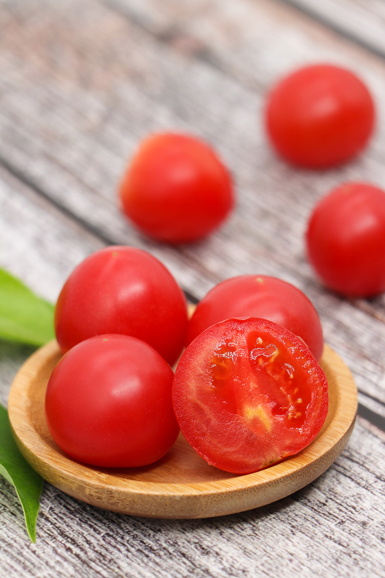 一组圣女果小番茄食物摄影图片