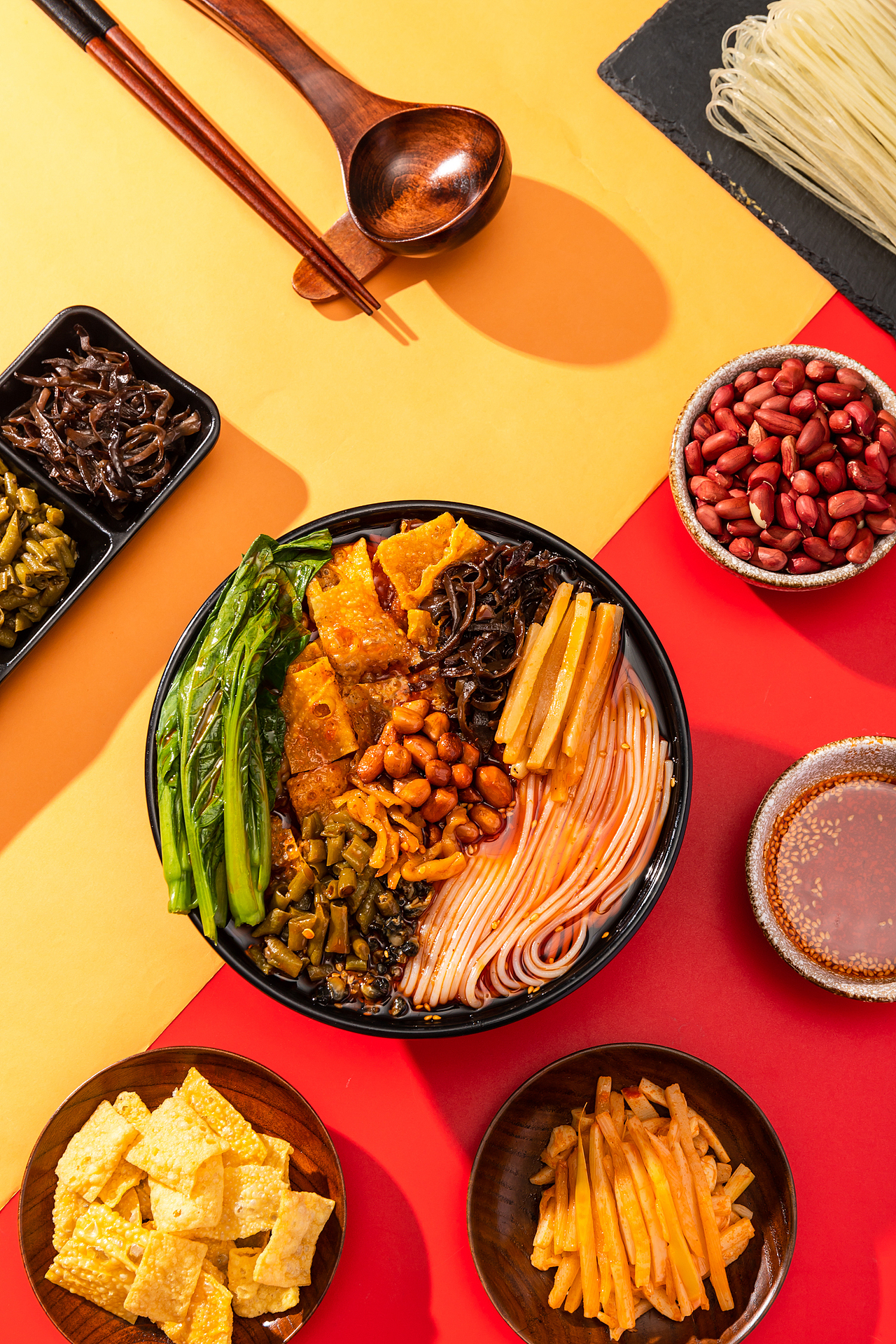 柳州螺蛳粉面条食品电商拍摄