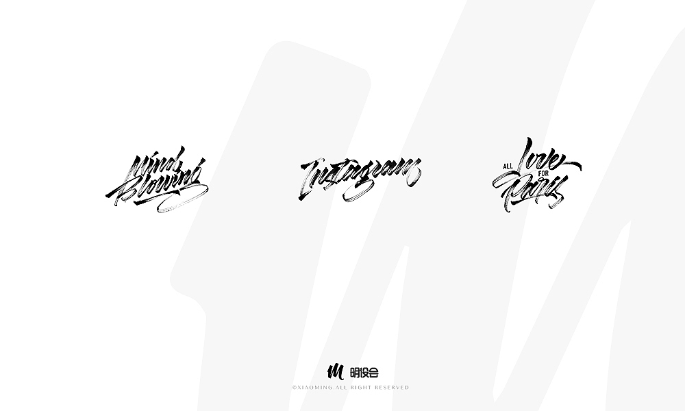 手寫英文（圖ZMTcxMzQ3NjY0） - 字體/字形 - 站酷設(shè)計(jì)師Design小明原創(chuàng)素材 - 站酷ZCOOL