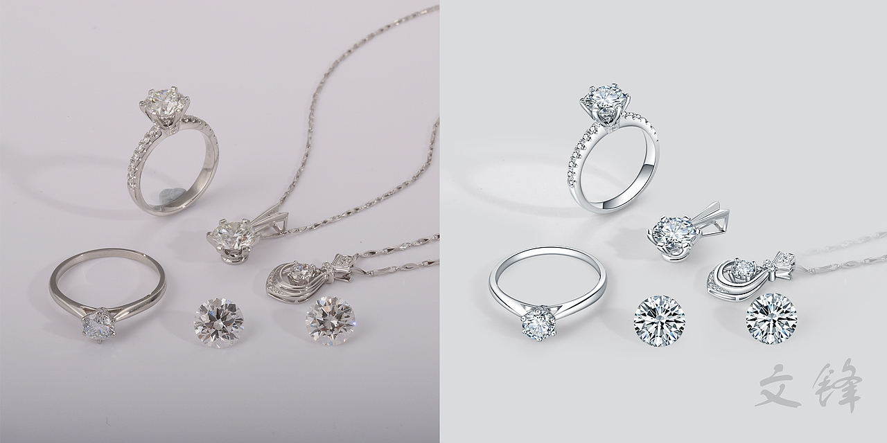 日常珠宝首饰精修/白底/场景（图ZMjg5NTEwMjgw） - 修图/后期 - 站酷设计师青川后期原创素材 - 站酷ZCOOL
