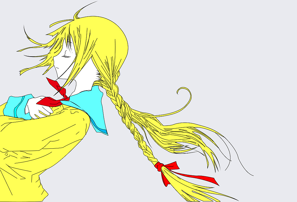 卡通人物ps上色