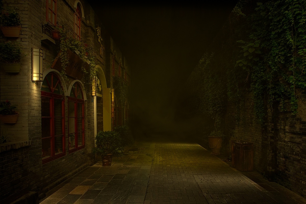 图片使用nuke三维简单投射小巷空间感动画