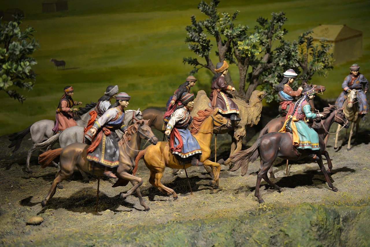 56个民族婚俗微雕2