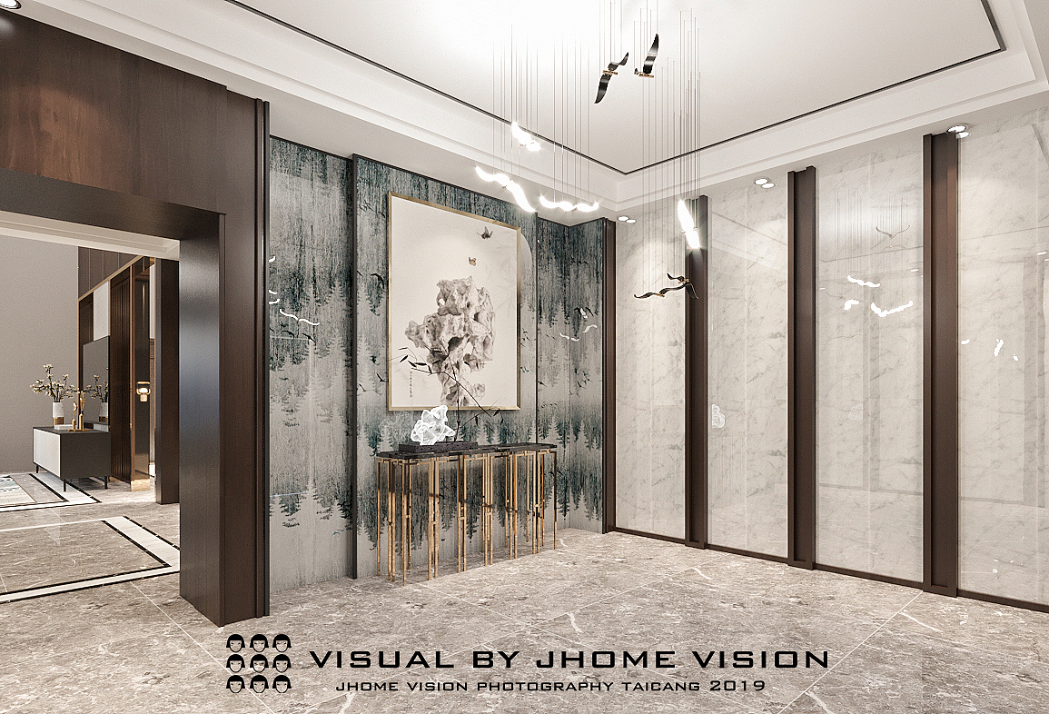 新中别墅/ A villa design by JHOME
