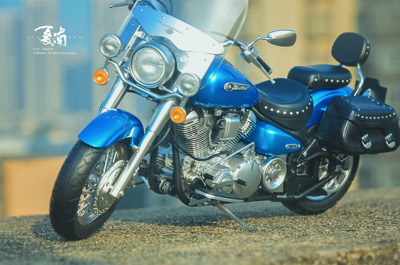田宫1:12 雅马哈yamaha xv1600公路之星