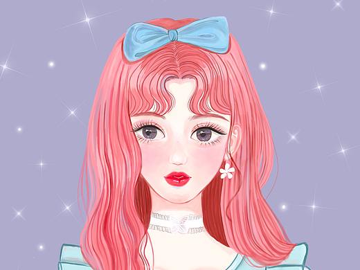 半厚涂少女练习