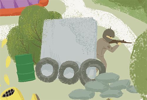 世界来疯-绿地游乐场手绘地图（图ZMTEzNDA4MzY4） - 商业插画 - 站酷设计师王疼疼原创素材 - 站酷ZCOOL