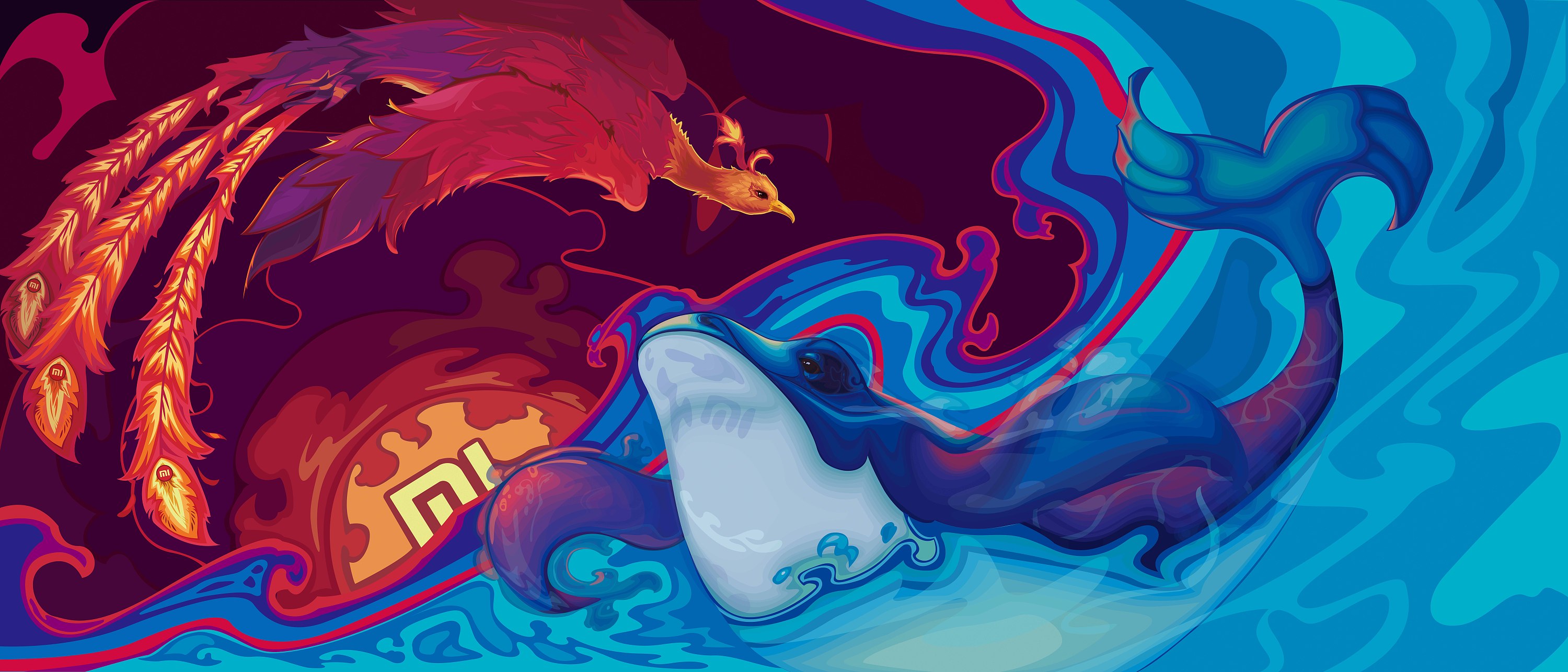 小米mix2-《浴火重生,鲲鱼出海》